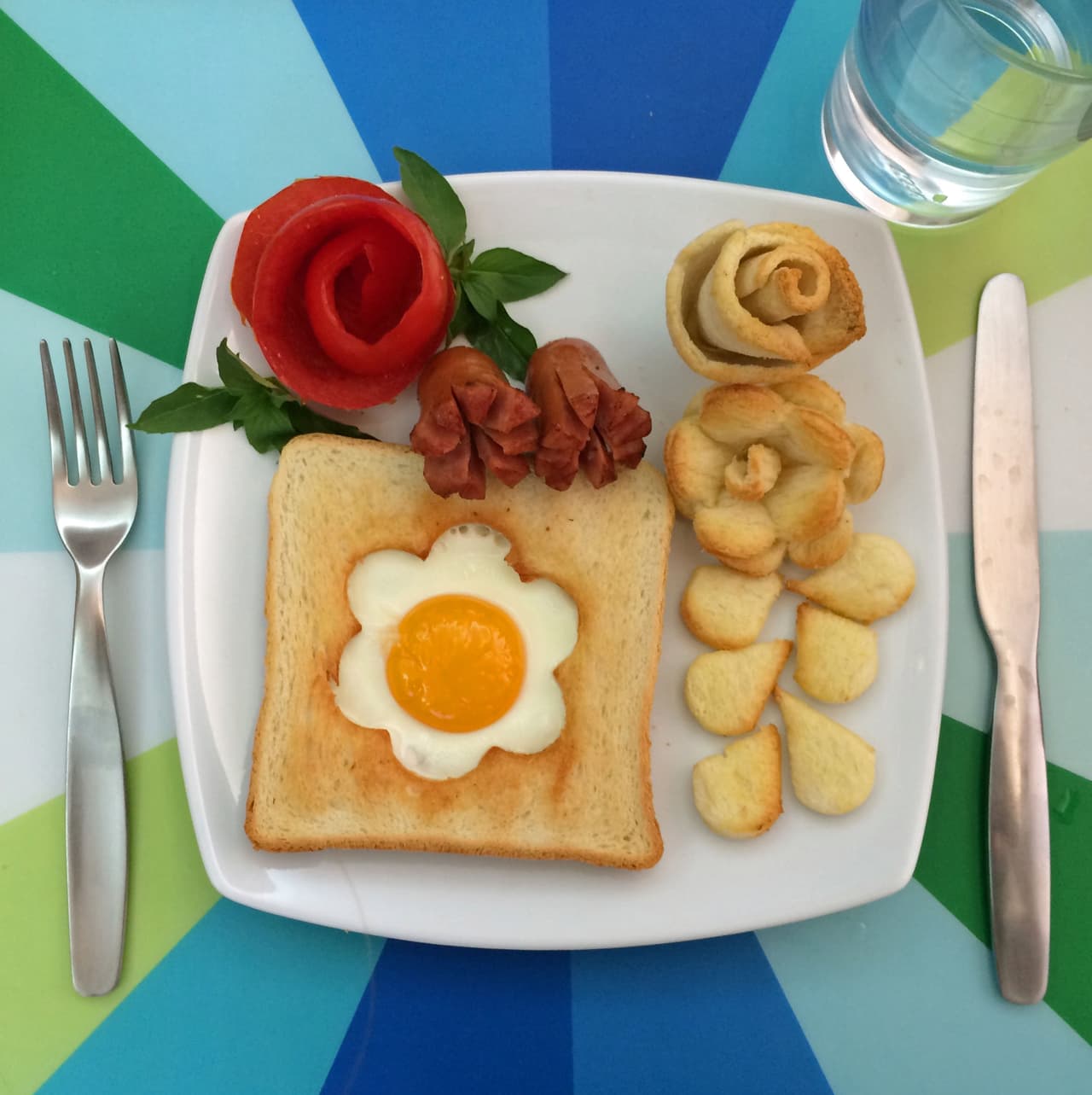 Sin duda todos quisiéramos encontrarnos con estas obras de arte en nuestro plato para comenzar nuestro día.