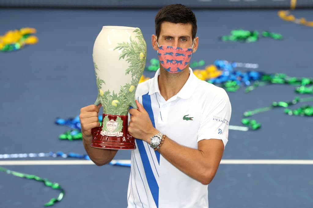 Djokovic, en medio de una polémica con la ATP, quedó campeón en Cincinnati 