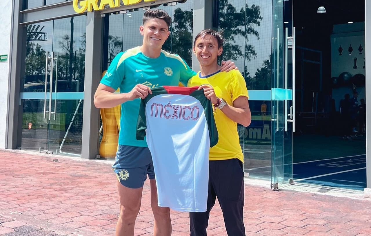 Emiliano Hernández visita al América antes de Paris 2024