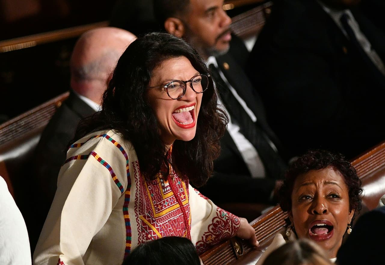 La Representante por Minnesota, Rashida Tlaib.
