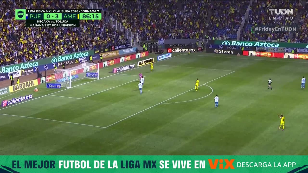 ¡LLEGÓ EL CUARTO DEL AMÉRICA! ¡La Pantera queda mano a mano y no perdona a La Franja!