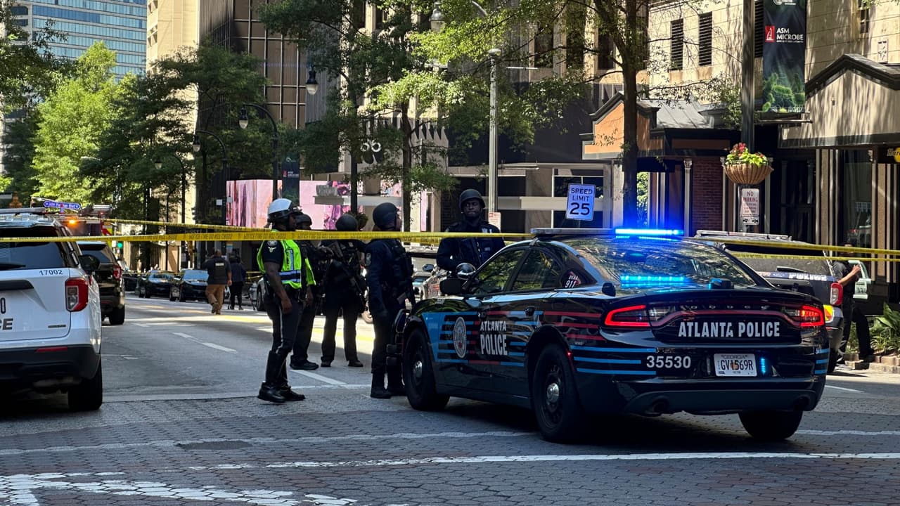 Tiroteo en centro comercial de Atlanta deja 4 heridos, el sospechoso era un delincuente convicto 