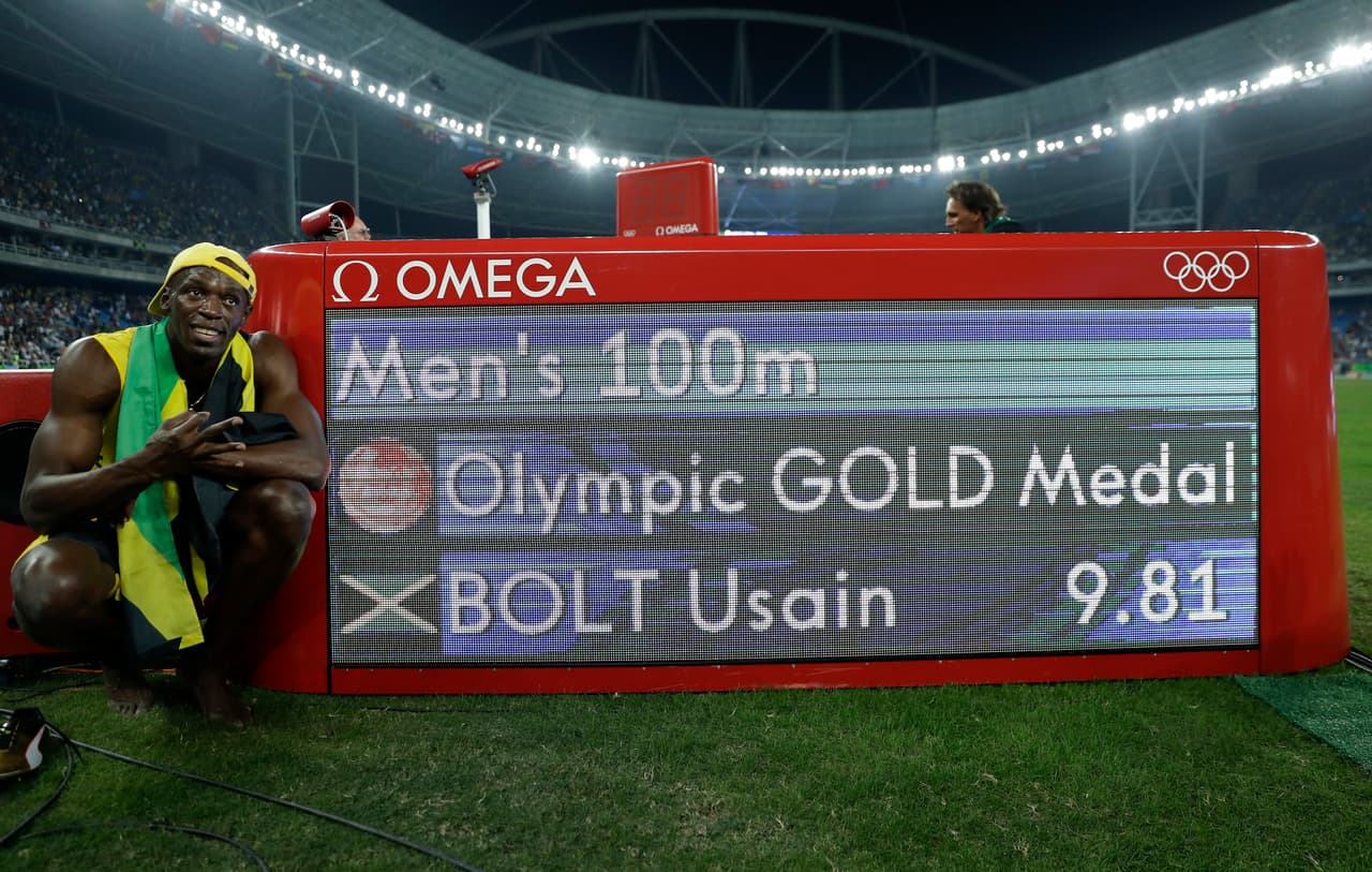 A pesar de tener un registro muy lejano del que le diera el récord mundial, Bolt se coronó de nuevo como el rey de la velocidad.