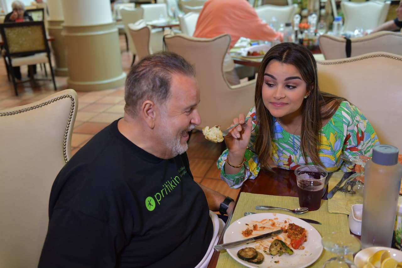 El menú es muy saludable y las comidas están hechas sin azúcar o sin sal.
<br>