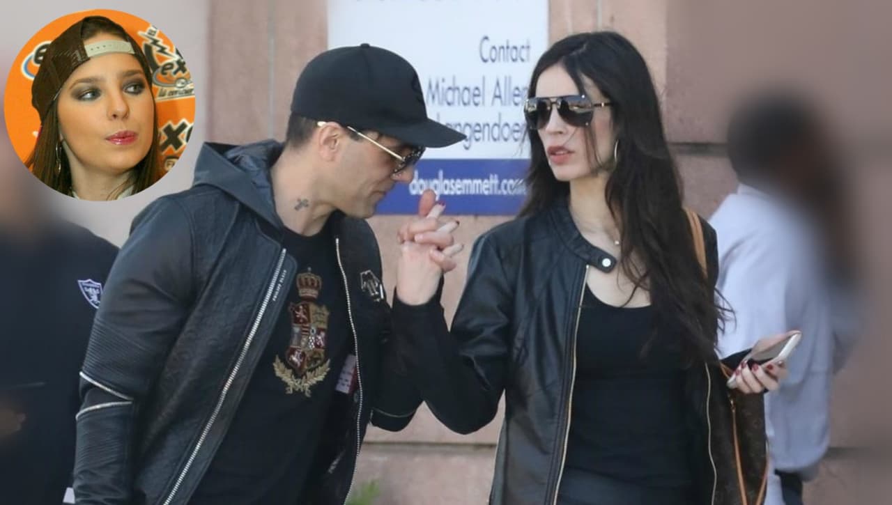 Belinda, a la extrema izquierda, admitió el domingo que ya no tenía una relación sentimental con el ilusionista Criss Angel, quien no solo le ha lanzado dardos sino que también se dejó ver con otra.