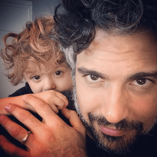 Con el tiempo, los genes del actor son más visibles en el pequeño Jaime, pues a simple vista resaslta el gran parecido que tienen.