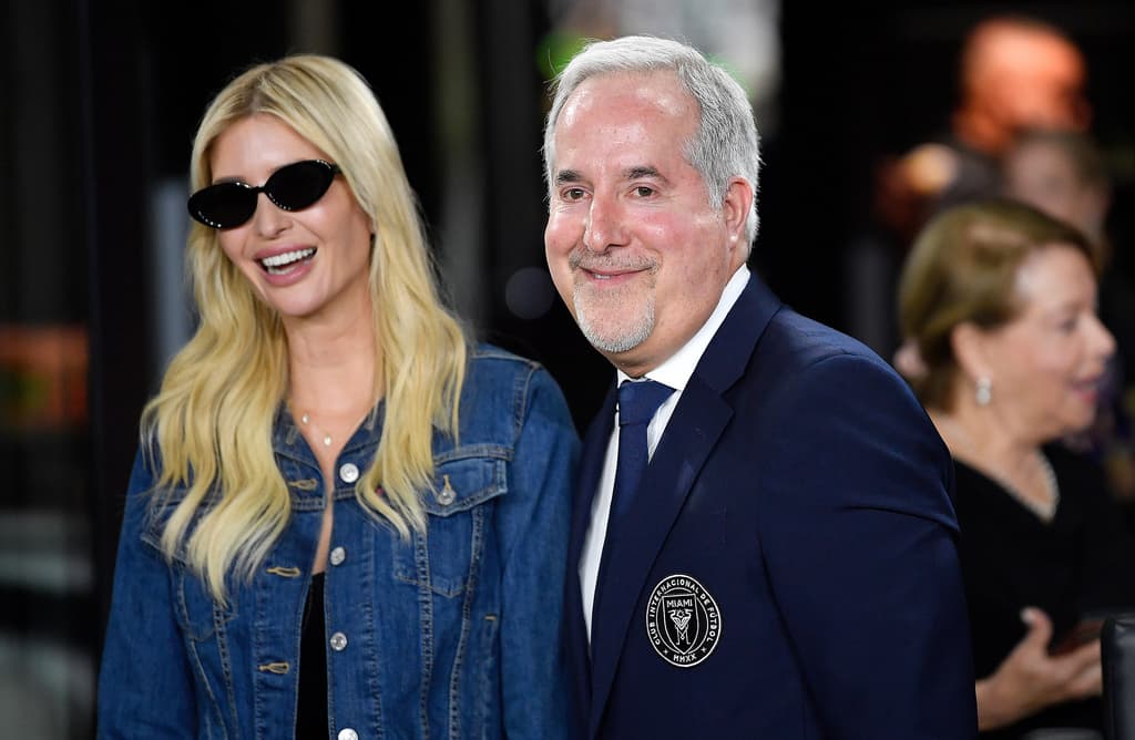 Jorge Mas, dueño del Inter Miami junto a Ivanka Trump.
