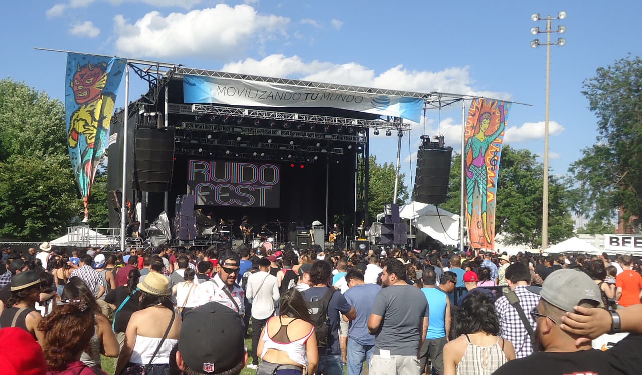 Lets party this weekend at Ruido Fest!!! 