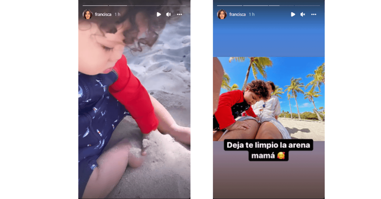 Francisca y Baby Gennaro