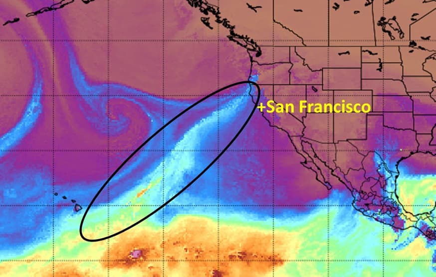 Qué son los ríos atmosféricos y por qué pueden ser peligrosos para California