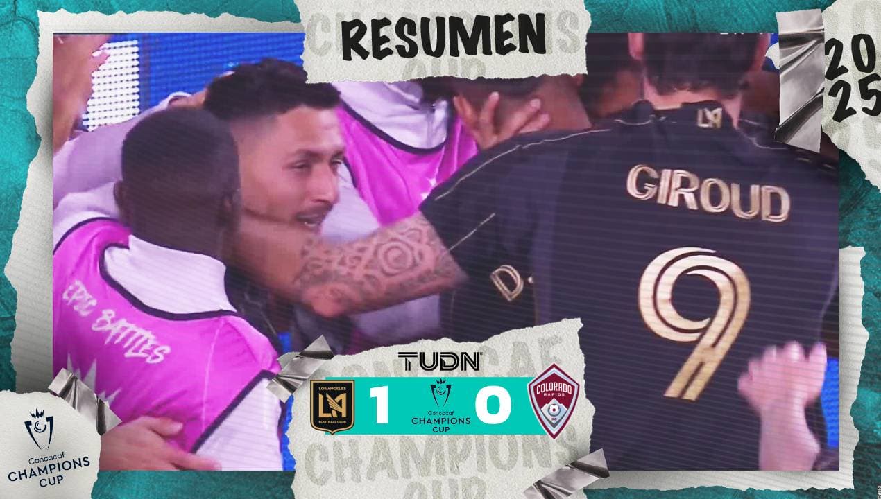 LAFC se queda corto ante un Colorado Rapids que murió de nada en Concacaf