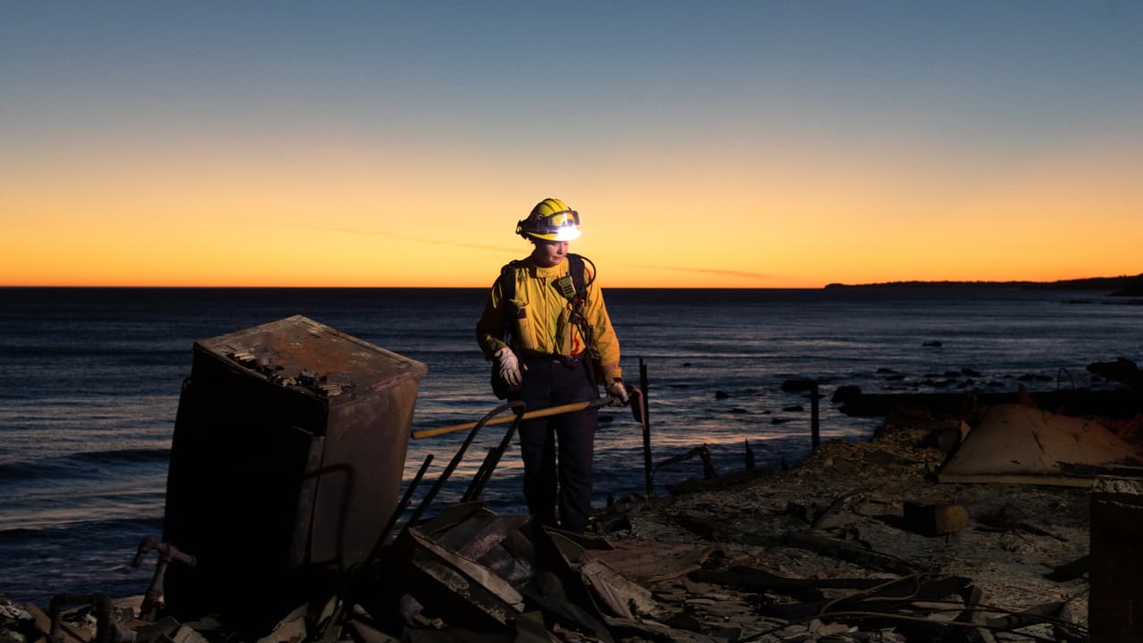 “Es apocalíptico”: devastación, desolación y tristeza, el panorama en Los Ángeles por los incendios