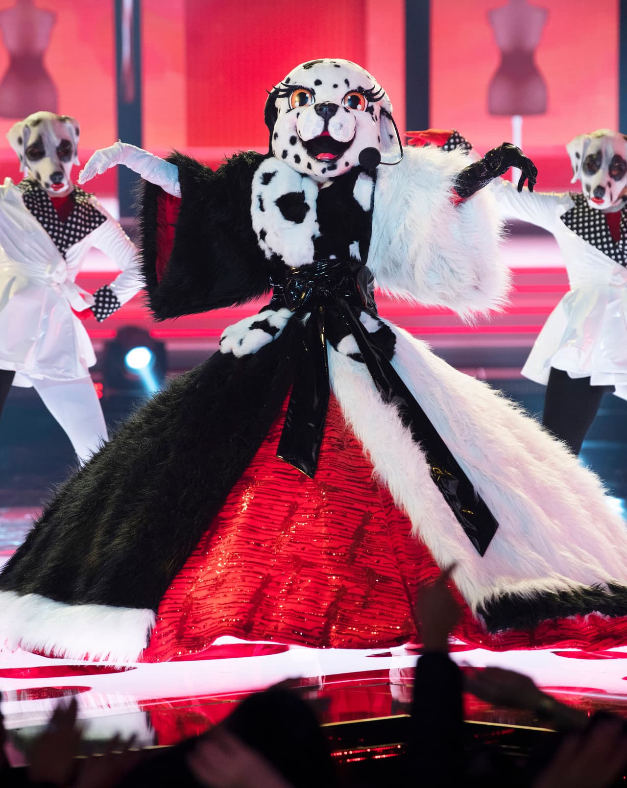 Dalmata fue el tercer personaje de este primer triple combarte. Resultó ser una perrita muy coqueta y dejó a todos impresionados con su voz al interpretar ‘Amárrame’ de Mon Laferte.