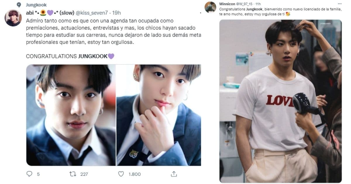 reacciones de fans por Jungkook