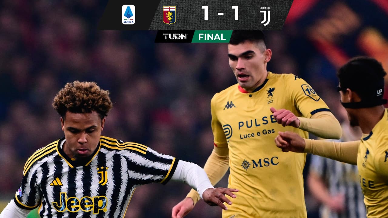 Siguen sin ganar, pero Johan Vásquez y Genoa empatan a la Juve