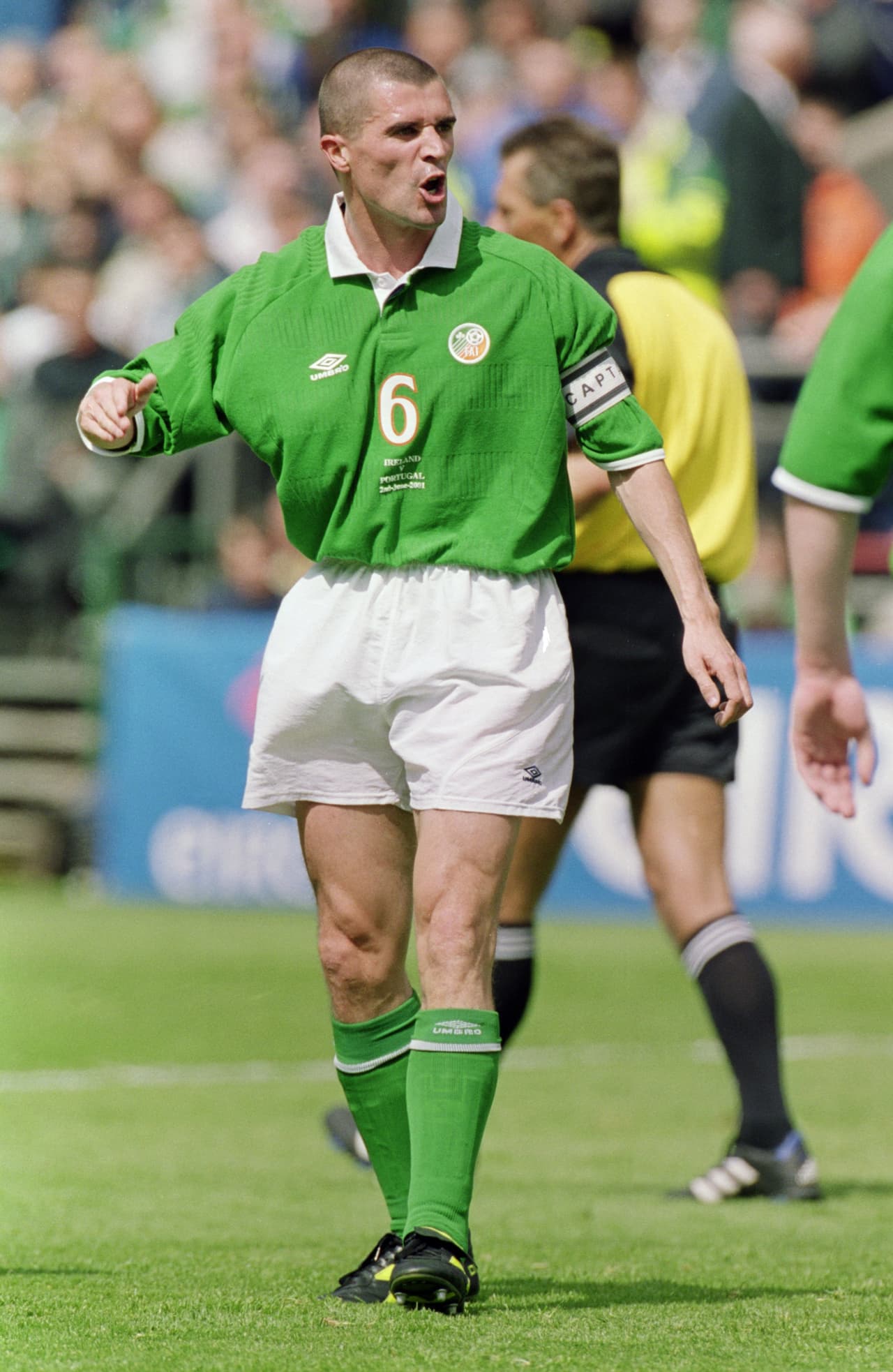 <b>Roy Keane</b>: el capitán de la selección de Irlanda fue apartado del grupo concentrado para el Mundial de Corea y Japón 2002, después de criticar la logística y las canchas de entrenamientos elegidas por la Federación.