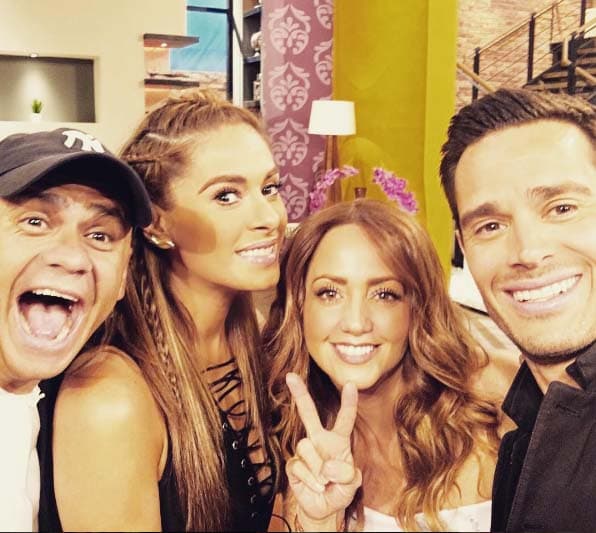 La selfie del recuerdo con Elias Cervantes y Poncho Barbosa.