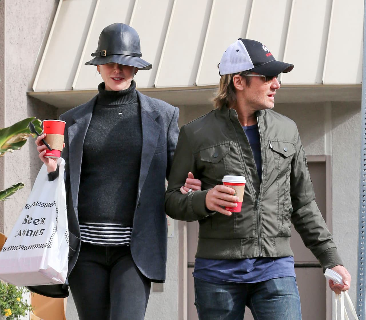 También aprovecharon para tomar café y hacer algunas compras.