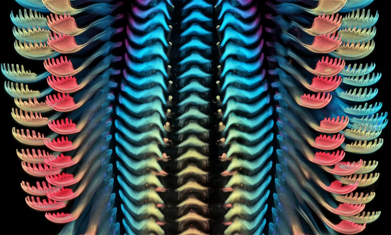 <b>Lengua de un caracol de agua dulce.</b> Tercer lugar de la competencia. Este año el concurso recibió más de 2,000 imágenes de científicos, artistas y aficionados de 90 países.