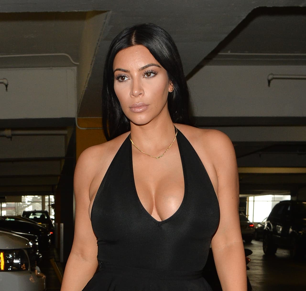 Kim Kardashian está en Londres.