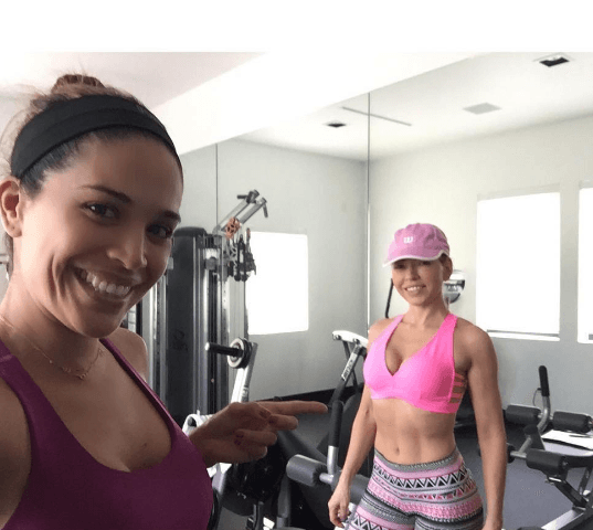 Desde tempranito entrenando duro para lograr un cuerpo fuerte y sano.