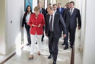 Los jefes de Estado reunidos en torno al Mundial