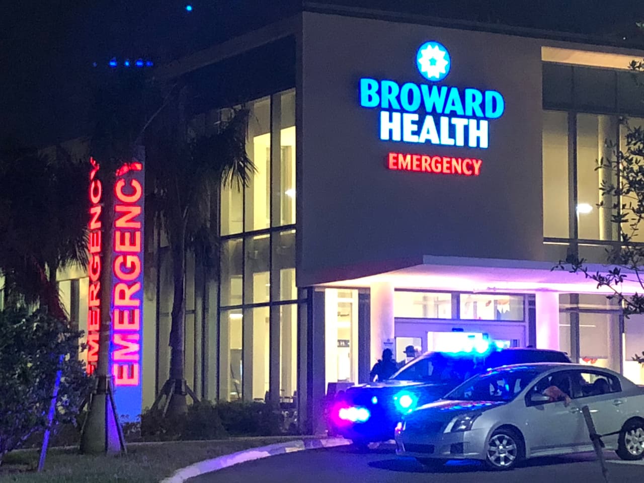 El hospital Broward Health, uno de los centros de salud donde están siendo atendidas las víctimas.