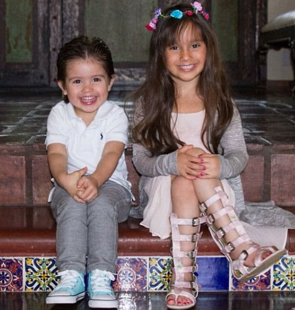 Mario López envió un mensaje de Felices Pascuas con una foto de sus hermosos hijos