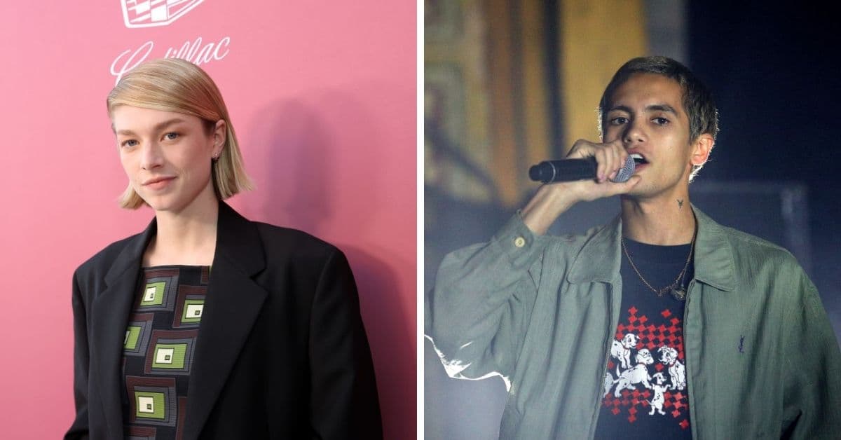 Hunter Schafer y Dominic Fike