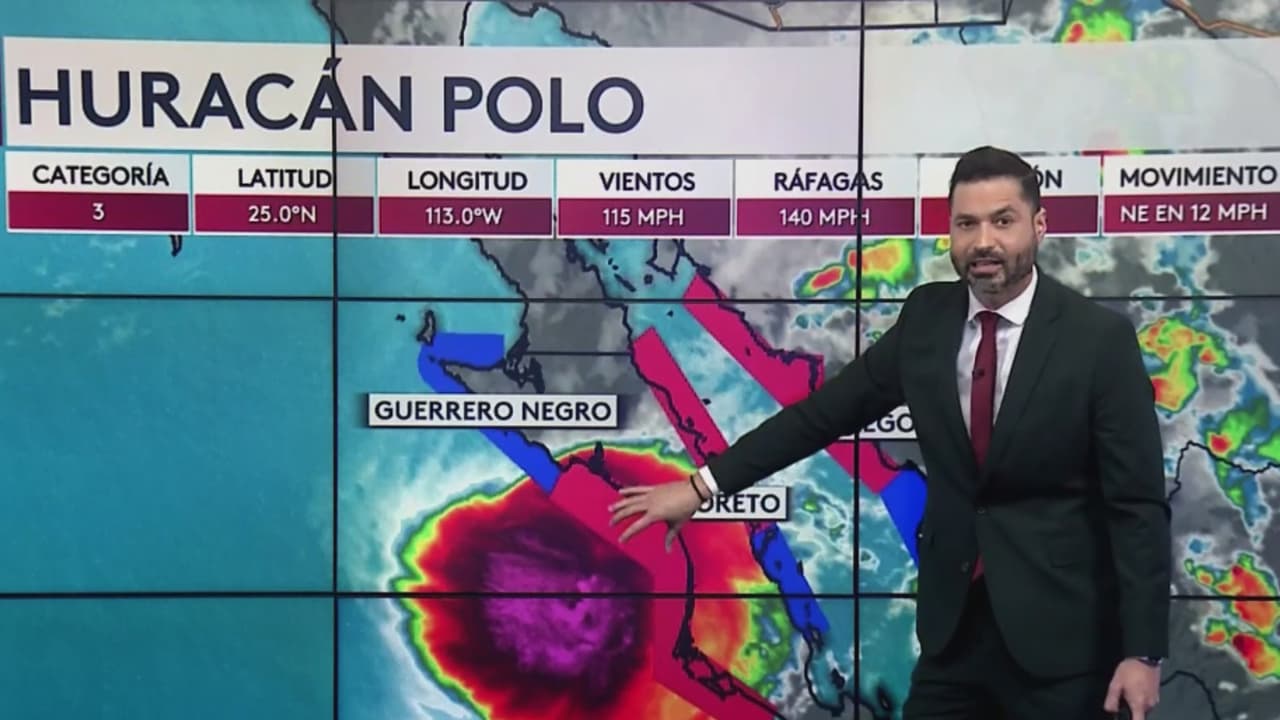 ¿Qué se prevé que ocurra con el huracán Polo mañana martes 29 de septiembre? Trayectoria, categoría y estados afectados