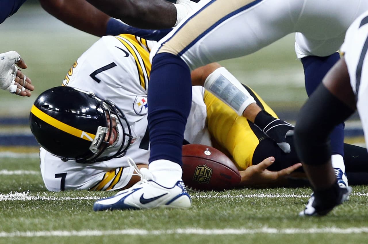Ben Roethlisberger no podrá jugar con los Steelers durante mes y medio
