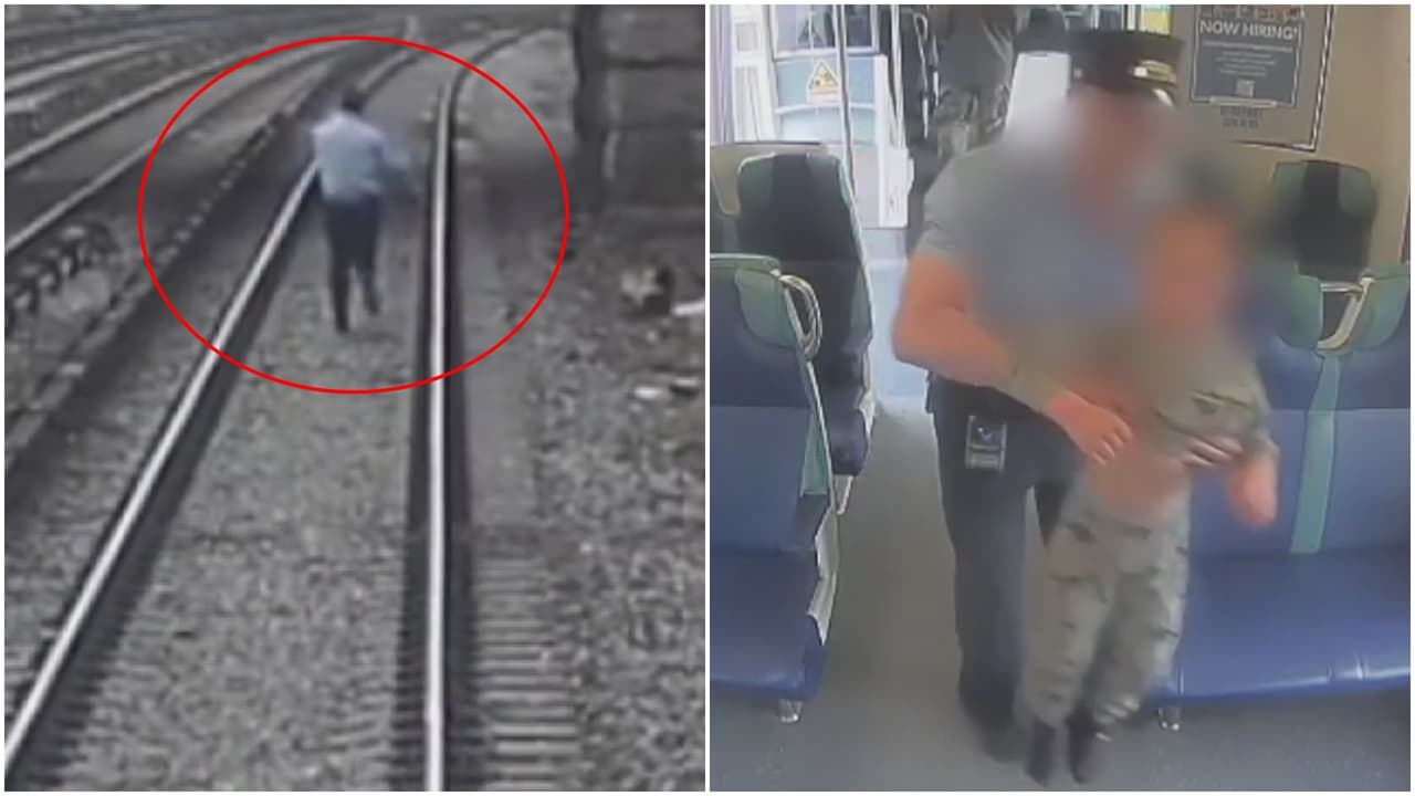 "¿Qué es eso, un niño?": Empleados salvan a menor de 3 años que deambulaba en vía del tren en Nueva York