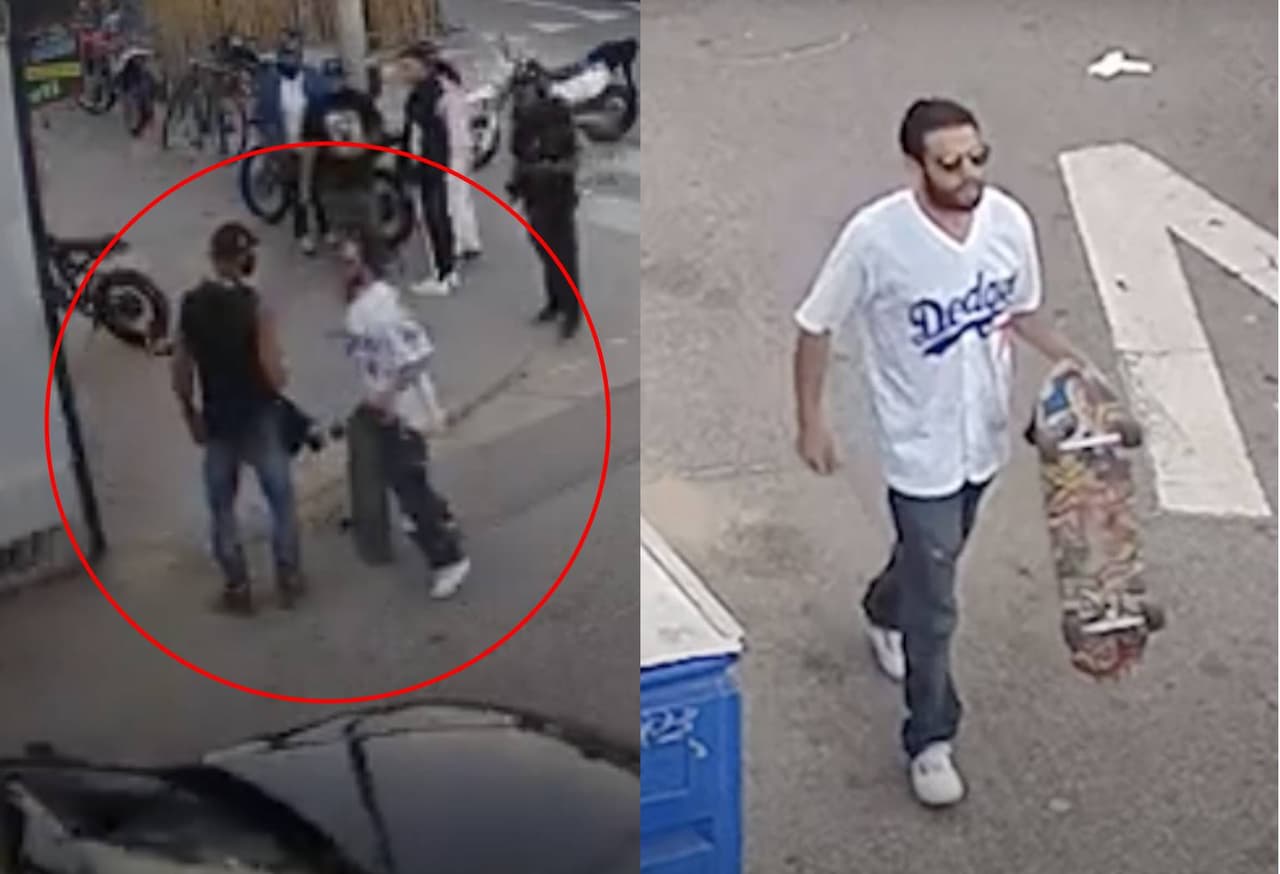 Video capta violento golpe que deja inconsciente a un hombre en Venice