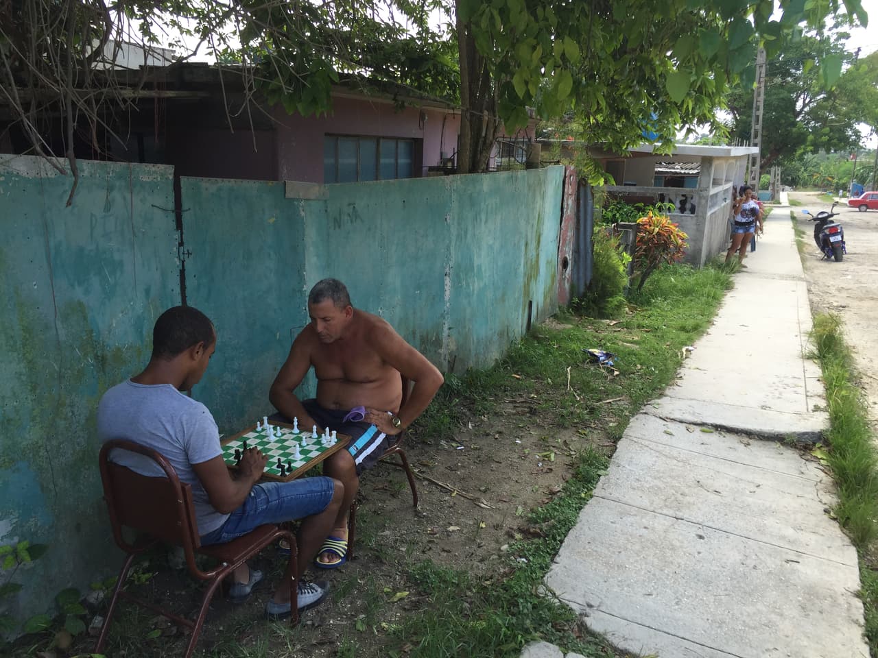 Regla's mother lives in Vieja Linda, a barrio of pot-holed streets in southern Havana