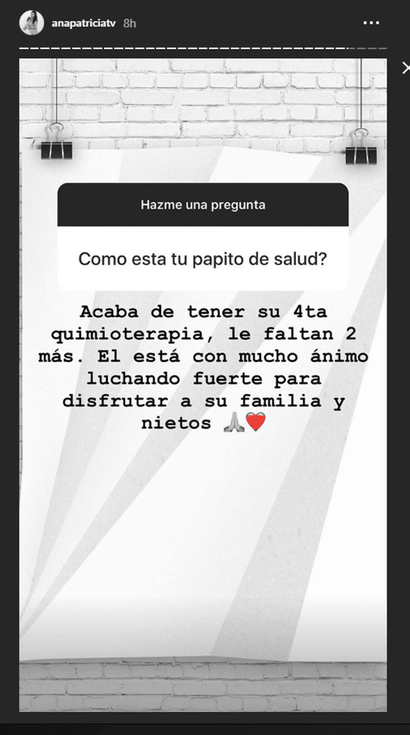 La conductora respondió a preguntas de sus seguidores en Instagram.