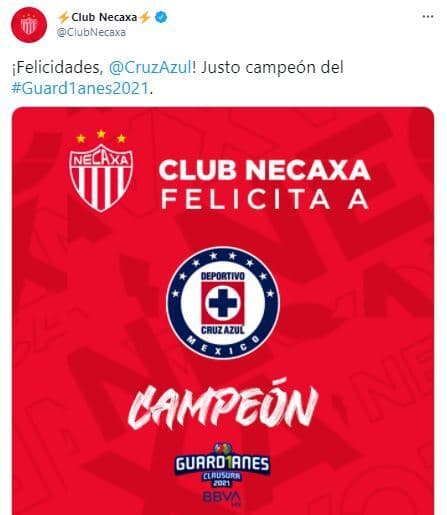 Estas fueron las reacciones tras el campeonato del Cruz Azul.