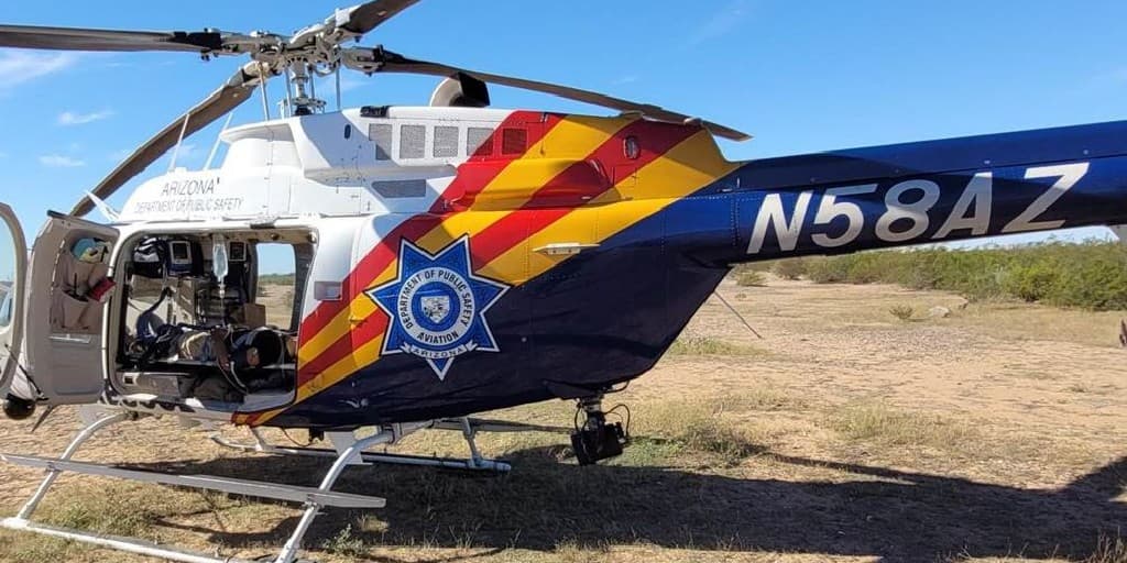 En el rescate del inmigrante colaboraron la Patrulla Fronteriza y el Departamento de Seguridad Pública de Arizona.