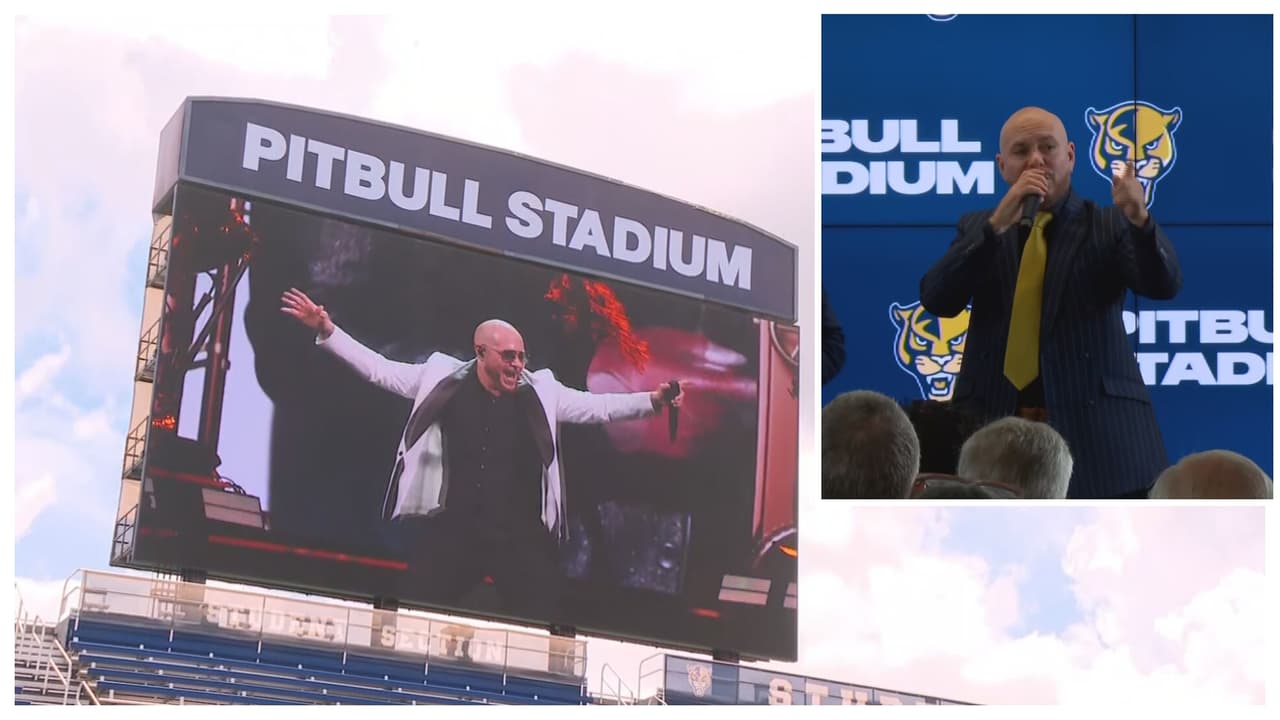 Estadio de la Universidad Internacional de Florida (FIU) se llamará Pitbull Stadium