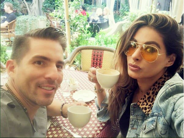 Galilea Montijo y esposo derrocharon amor y se dejaron ver en varios sitios públicos.