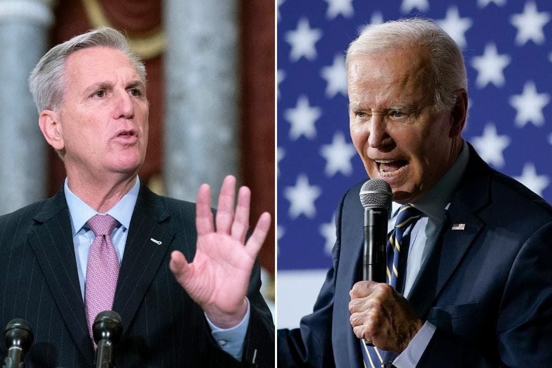 Biden arremete contra las "nociones disparatadas" del plan del republicano McCarthy sobre el techo de la deuda