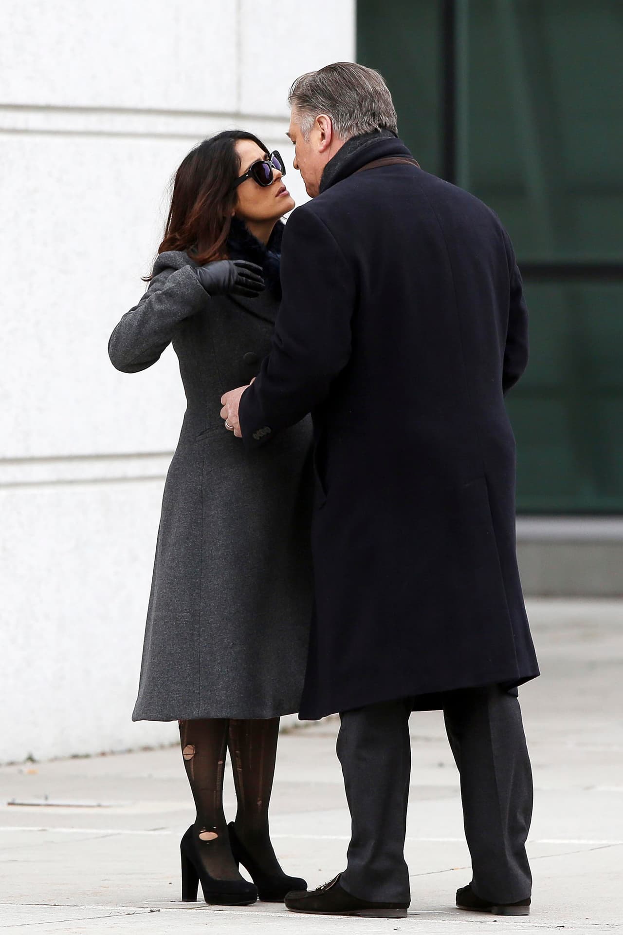 Pero no se espanten, sólo se trata de una escena de su nueva película.