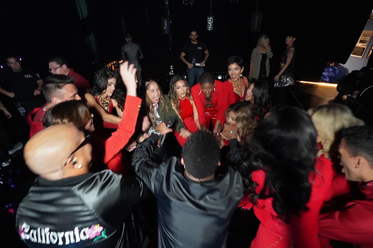 ¡El show estaba por comenzar!