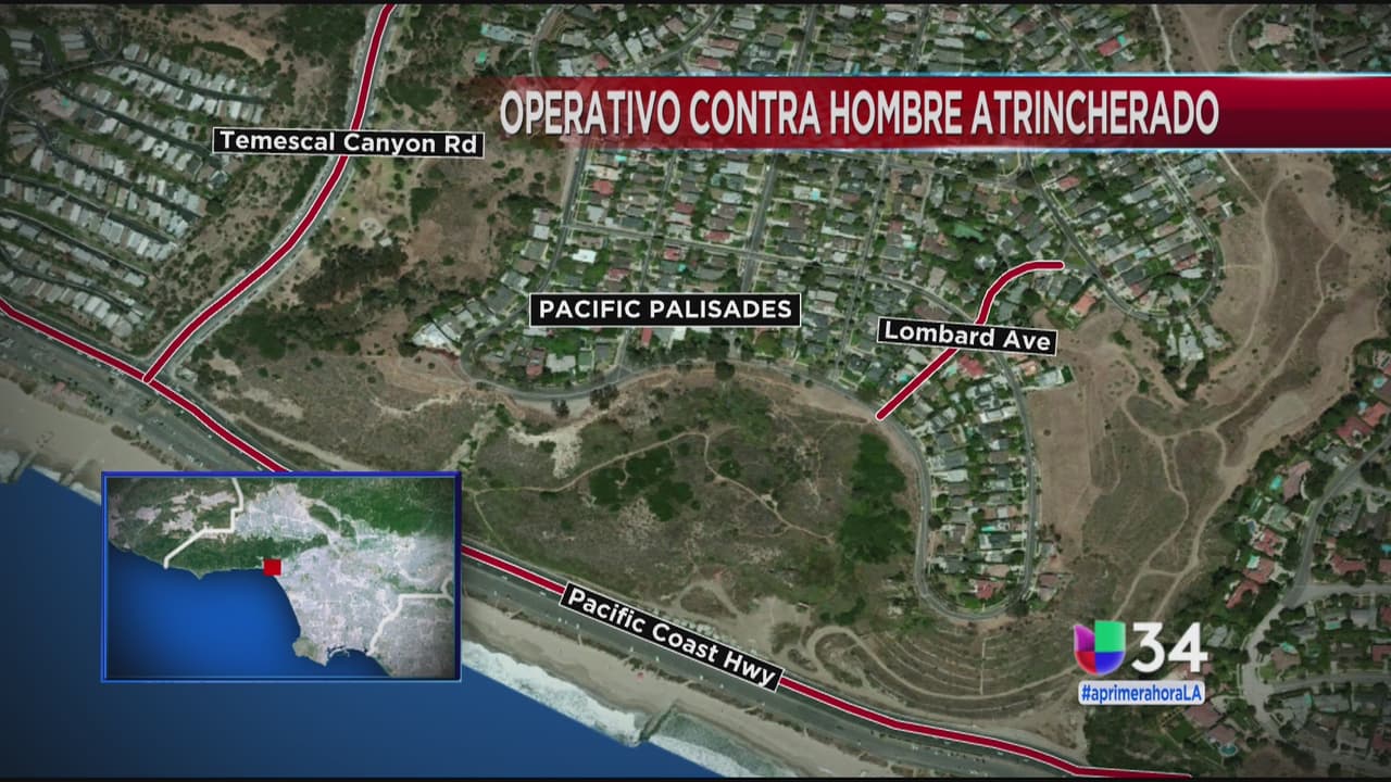 Hombre fue arrestado luego de permanecer atrincherado más de seis horas en una cochera