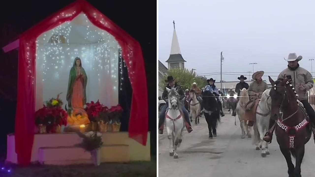 Con tradiciones mexicanas y una cabalgata, así celebran a la Virgen de Guadalupe en Alpaugh