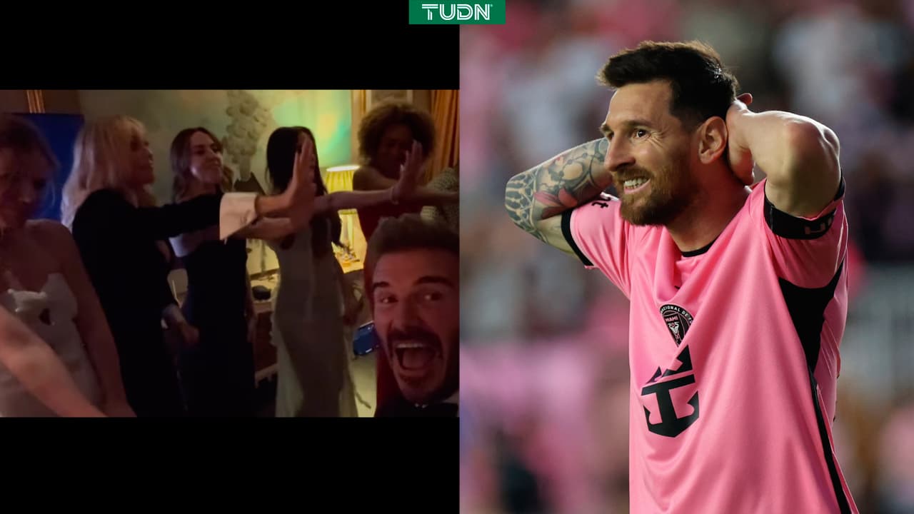 Beckham se pierde tremenda actuación de Messi por reencuentro de Spice Girls