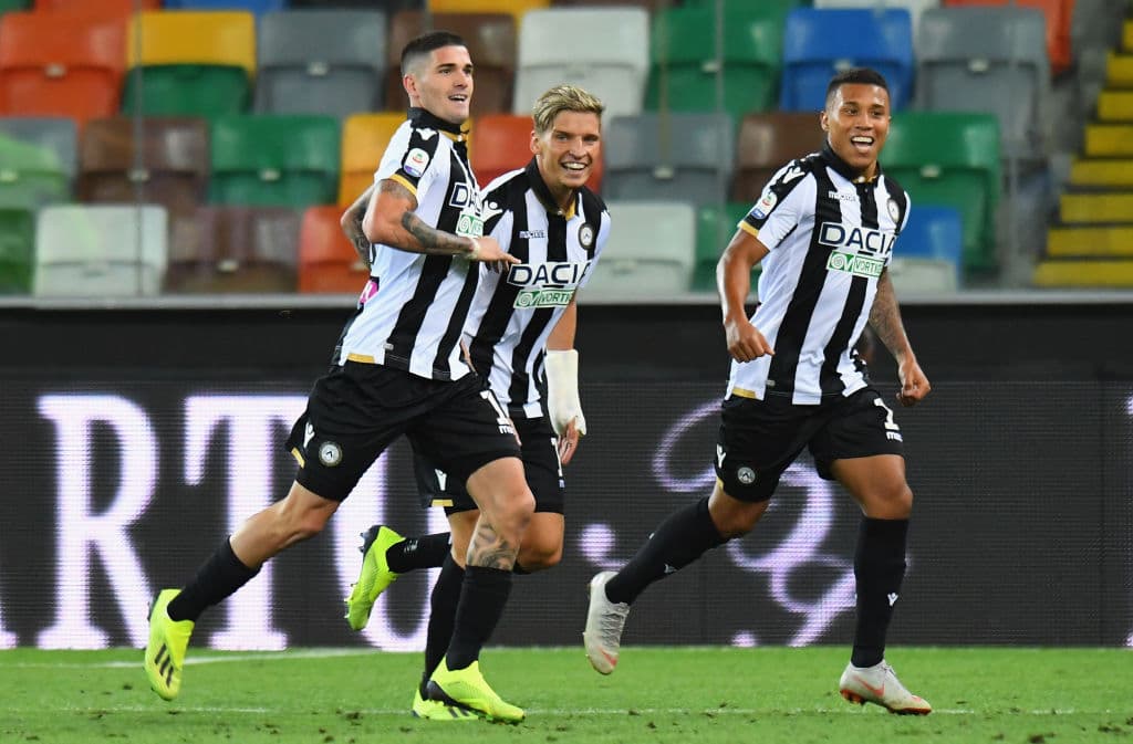 En total 30 millones de dólares invierte el Udinese en el pago de sus jugadores en la temporada 2018/19, con el objetivo de volver a las copas europeas.