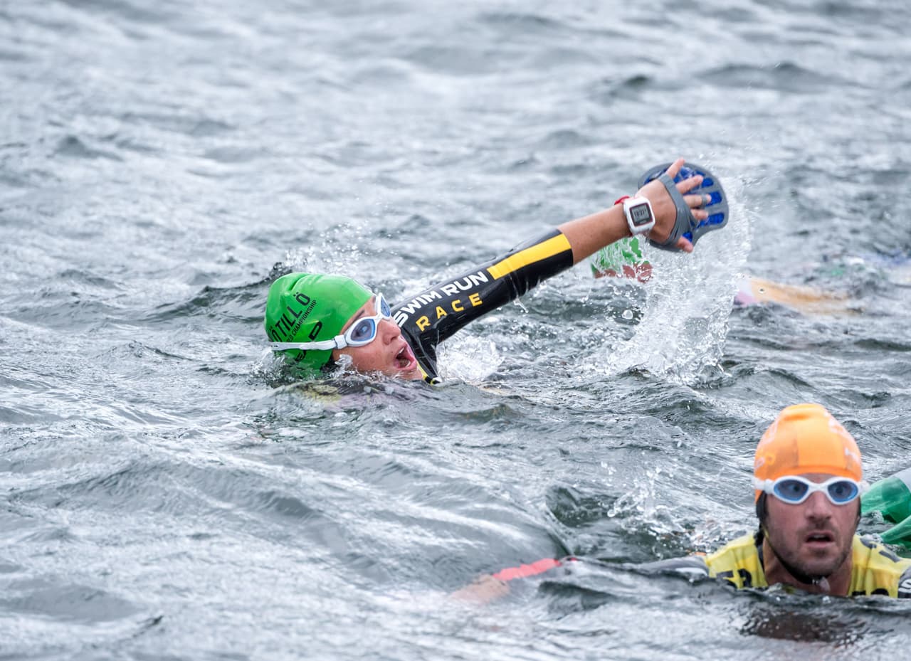 Pippa nadó y corrió, ¡unos 75 kilómetros!