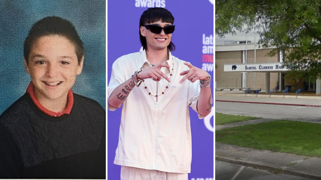 Confirman que Peso Pluma estudió un año de preparatoria en zona de San Antonio