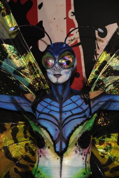 El detalle del disfraz es asombroso.