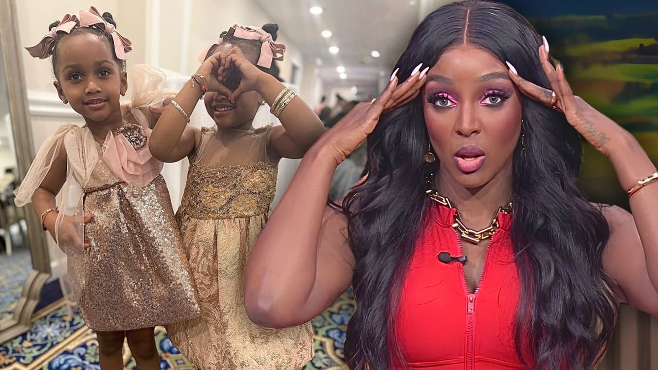 Amara La Negra dice que está "seca" por las clases extracurriculares de sus gemelas
